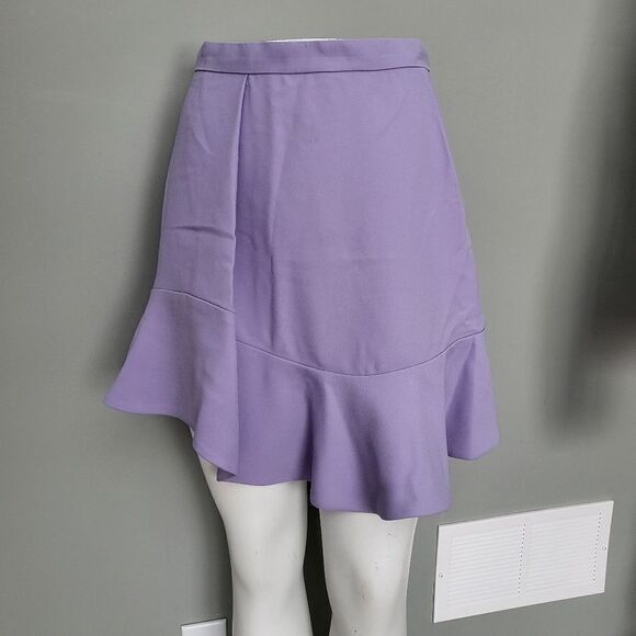 Carven  Mini Skirt- purple  -36 - Picture 1 of 3